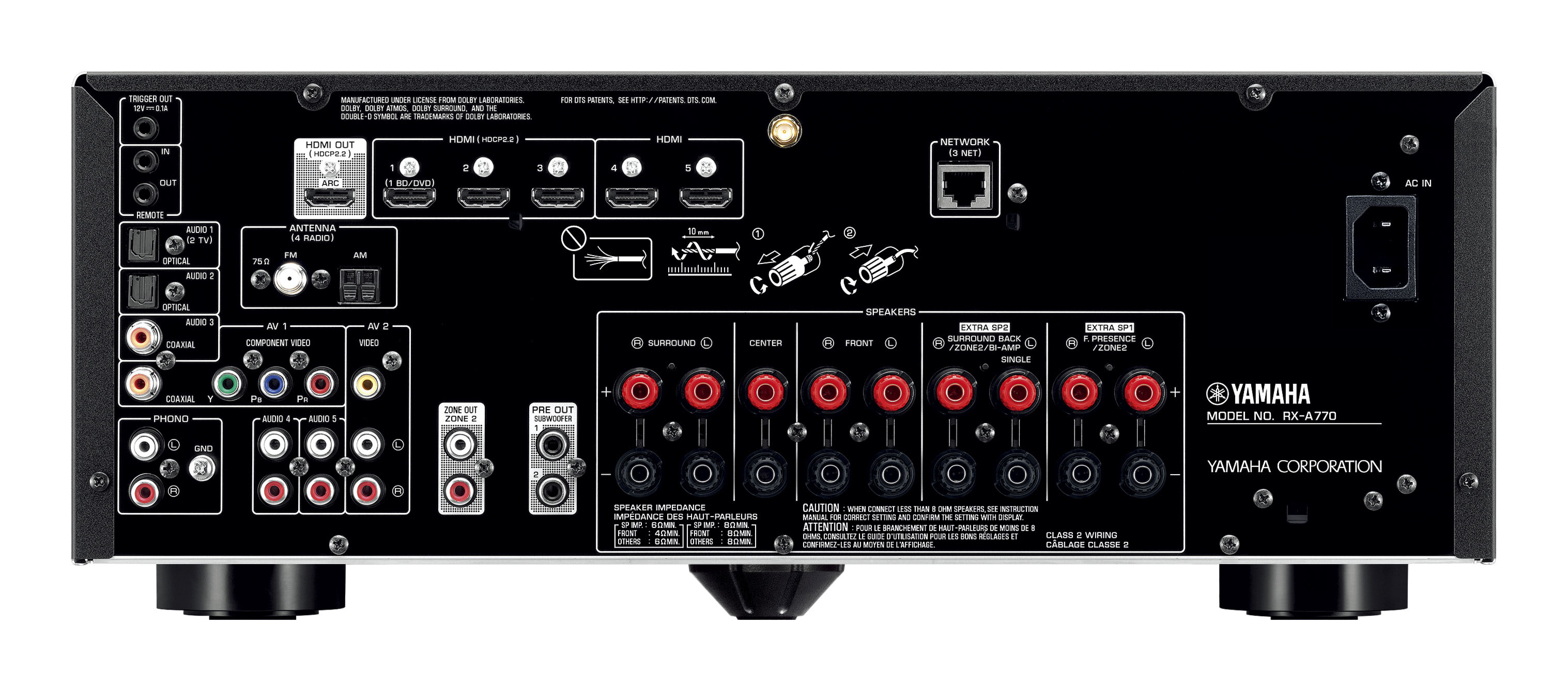 YAMAHA RX-A770 IN STORE PURCHASE ONLY